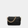 Prada System Triangle Quilted Napa Mini Shoulder Bag