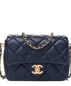 Chanel Iridescent Caviar Quilted Mini My Perfect Flap