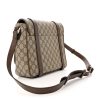 GG Supreme Interlocking G Flap Bag Beige New Acero