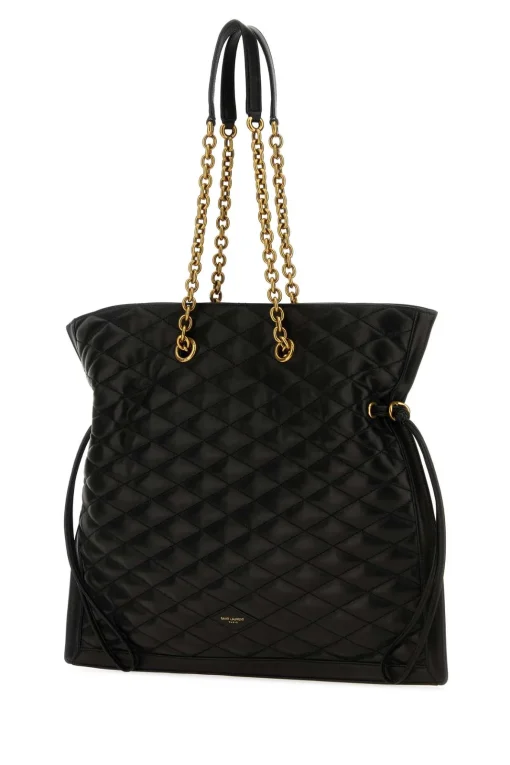 YSL Le Pochon Quilted Large Shoulder Bag