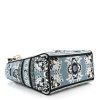 DIOR Canvas Butterfly Print Lady D-Lite Denim Blue