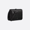 Dior Messenger Bag with Flap Black Gravity