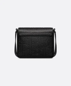 Dior Messenger Bag with Flap Black Gravity