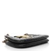 CHANEL Lambskin Quilted CC Messenger Black