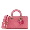 DIOR Denim Macrocannage Lady D-Joy Pink