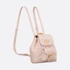 Dior Small Caro Backpack Powder Pink Lambskin