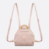 Dior Small Caro Backpack Powder Pink Lambskin