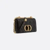 Dior Small Caro Supple Cannage Black Bag