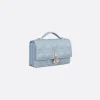 Dior Mini Bag Pale Blue Cannage Lambskin