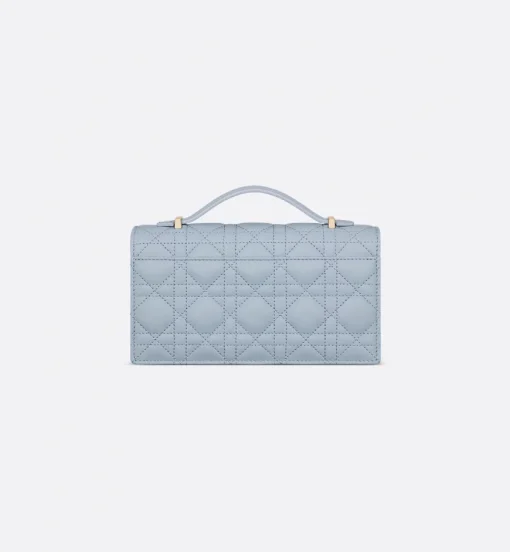 Dior Mini Bag Pale Blue Cannage Lambskin